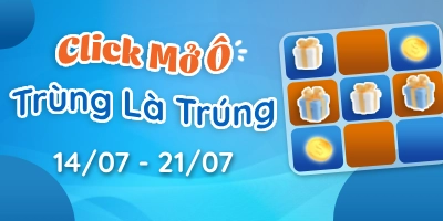 Click Mở Ô – Trùng Là Trúng