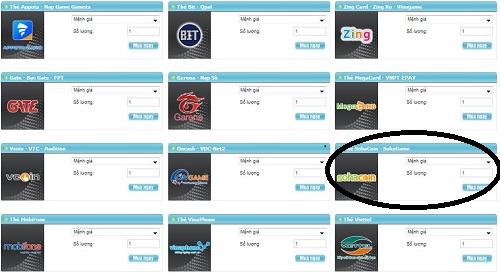Hướng Dẫn Mua Thẻ SohaCoin Và Cách Nạp Tiền Bằng SohaCoin