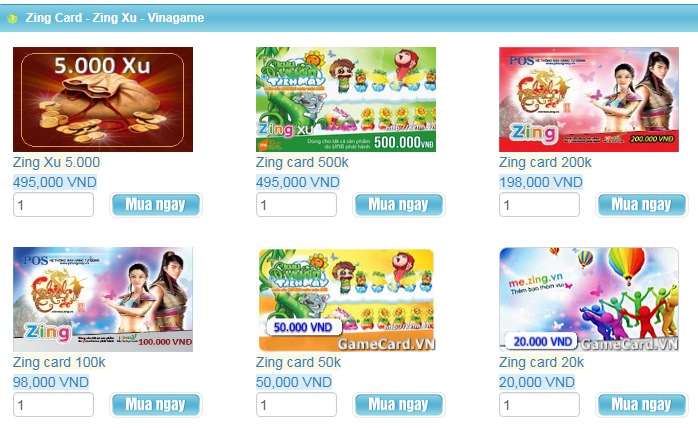 Các Khái Niệm Về Zing Xu Và Việc Chuyển Đổi Zing Xu Trong Game