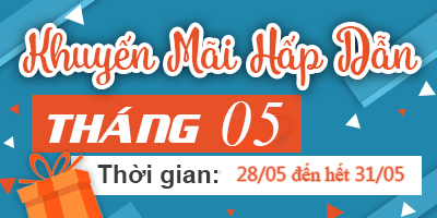 Tháng 05 Vui Vẻ - Mua Thẻ, Rinh Ngay Ưu Đãi Hấp Dẫn!