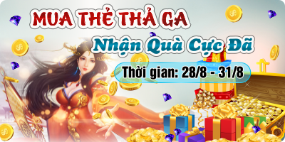 Khuyến Mãi Tháng 8: Mua Thả Ga - Quà Cực Đã