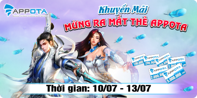 Khuyến Mãi Mừng Ra Mắt Thẻ Appota