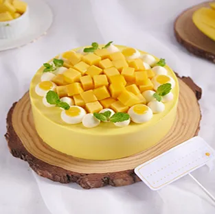 Bánh Mousse Xoài Sả Chanh Dây