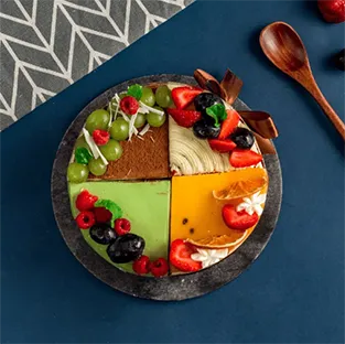 Bánh Cheese & Mousse Mix 4 vị – Mẫu sức sống