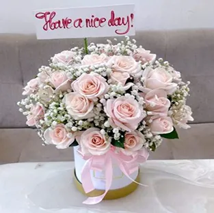 Hộp Hoa Hồng Have A Nice Day